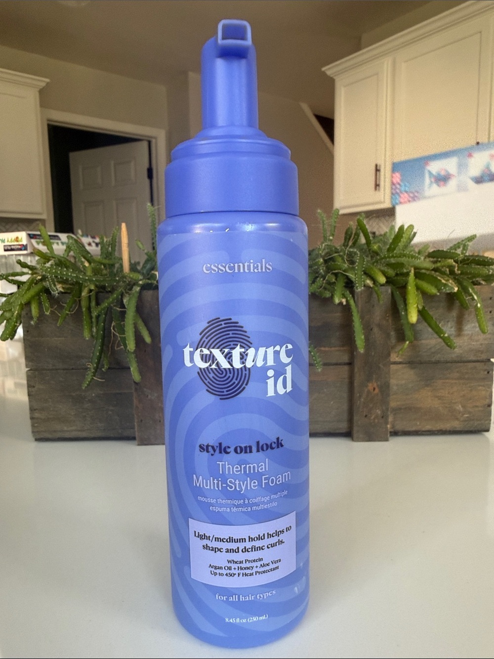 essentials Texture ID Style On Lock Thermal Multi-Style Foam - 8.45 oz